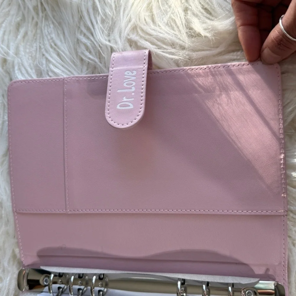 100 Envelope Savings Challenge Binder $5050 Money Budget Planner Pink New